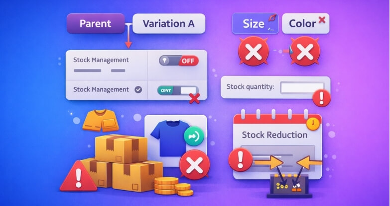 Common Variation-Level Stock Issues in WooCommerce