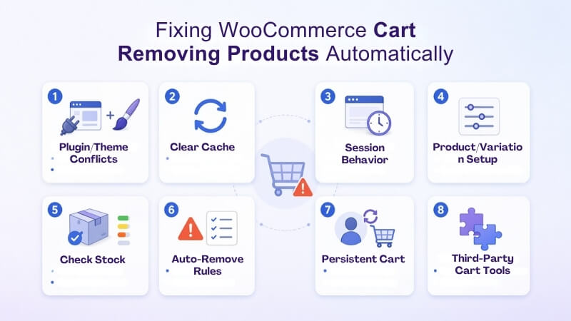 How To Fix WooCommerce Cart Removing Products Automatically