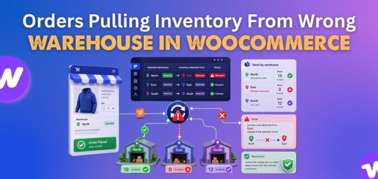 Orders Pulling Inventory From Wrong Warehouse in WooCommerce