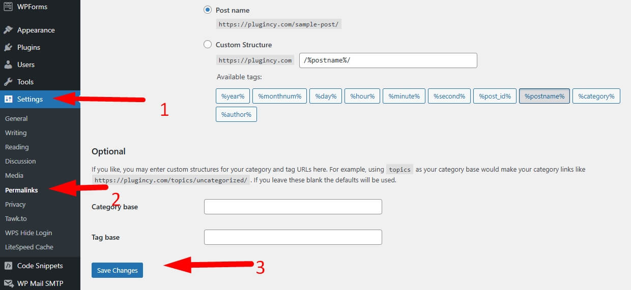 Refresh Permalinks and Confirm Cart Page Setup