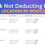 Stock Not Deducting From Correct Location in WooCommerce