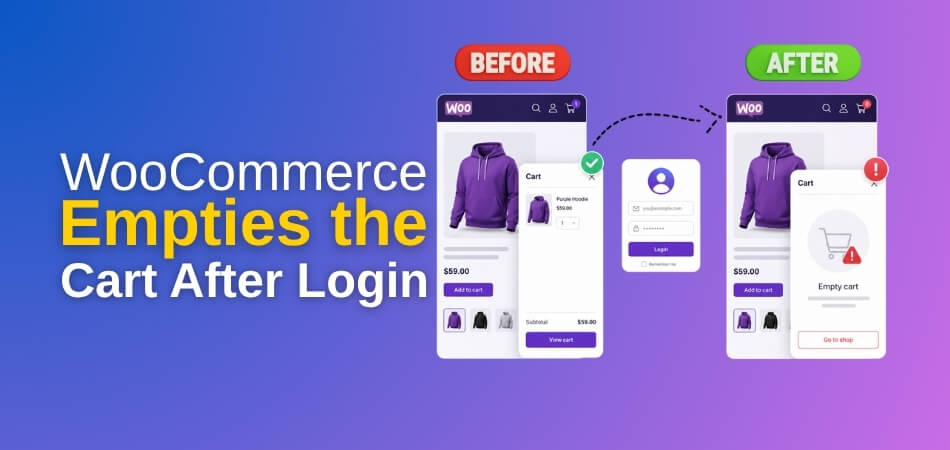 Why WooCommerce Empties the Cart After Login
