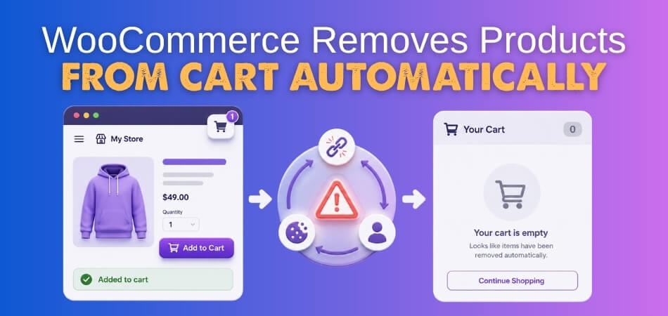 Why WooCommerce Removes Products From Cart Automatically