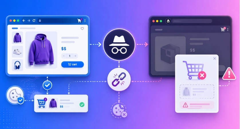 WooCommerce Cart Breaks in Incognito Mode Causes and Fixes