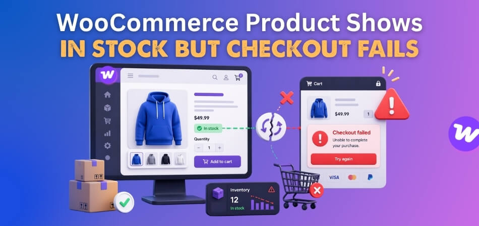 WooCommerce Product Shows in Stock but Checkout Fails
