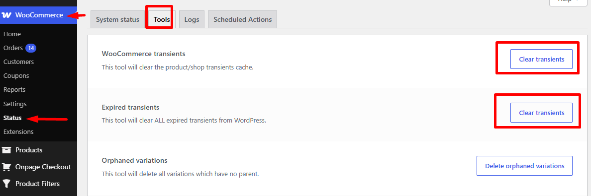 Go to WooCommerce → Status → Tools and click Delete all WooCommerce transients